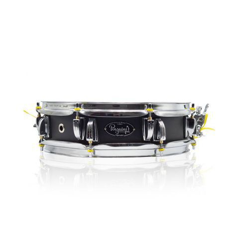 Caixa Piccolo Pinguim Imperador 13x3,5" Alumínio Preto Fosco